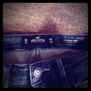 Very high waisted Hollister Jeans